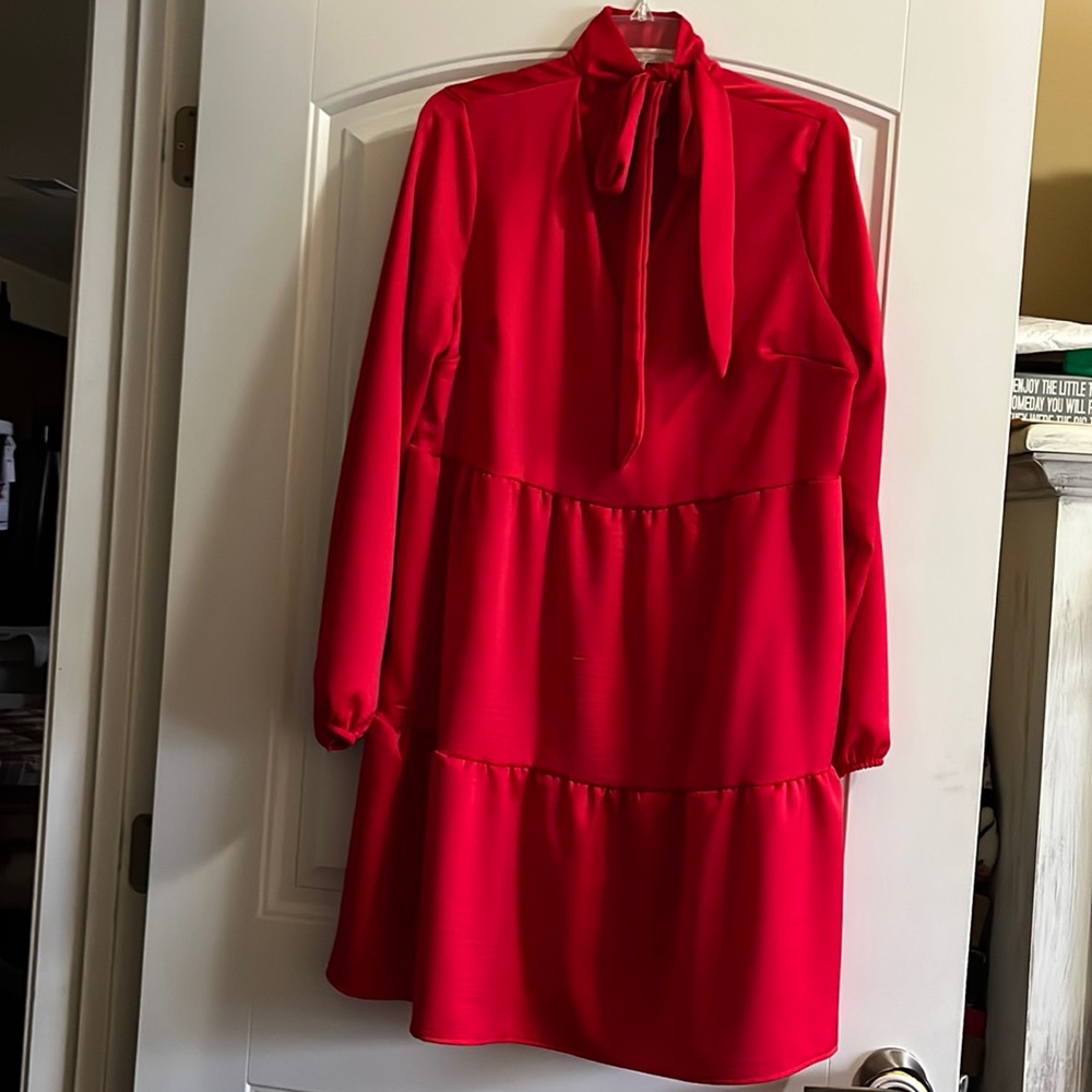 Carole Christian Red Dress NWT